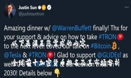 以下是满足您需求的内容。

全球前十加密货币排名及其市场分析